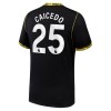 Maillot de Foot Chelsea Caicedo 25 Exterieur 2026-27
